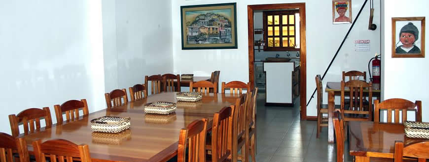 Comedor, Hostal Macaw Guayaquil Ecuador